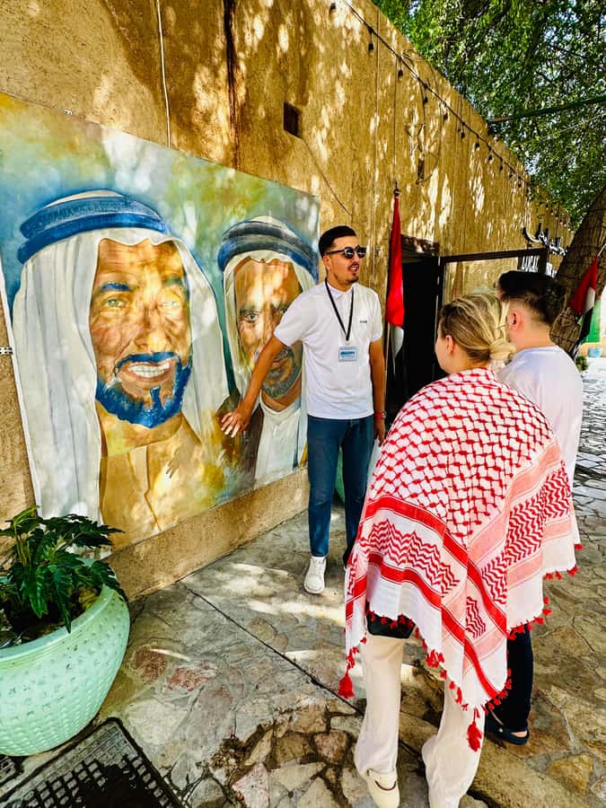 Dubai: Authentic Old Town, Souks, Tastings & Abra Boat Tour - Traditional houses and Emirati life