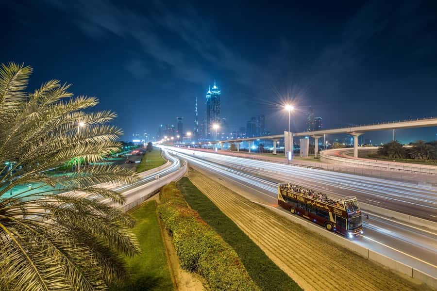 Dubai: Big Bus Panoramic Night Tour & Optional Dinner Cruise - Key points to know before you go