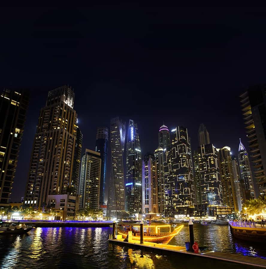 Dubai: Big Bus Panoramic Night Tour & Optional Dinner Cruise - The optional dhow dinner cruise