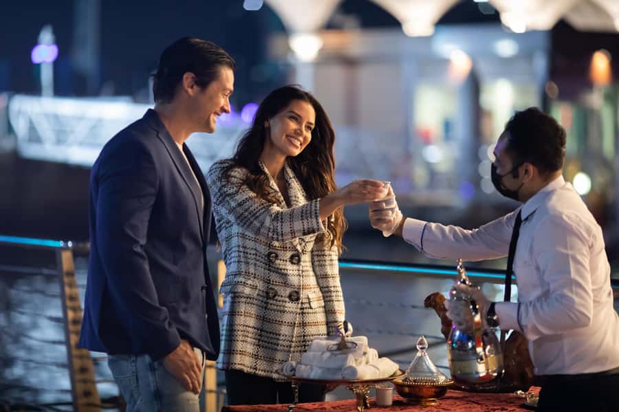 Dubai: Luxury Canal Dinner Cruise with Optional Transfers - Getting to Al Faris Floating Restaurant