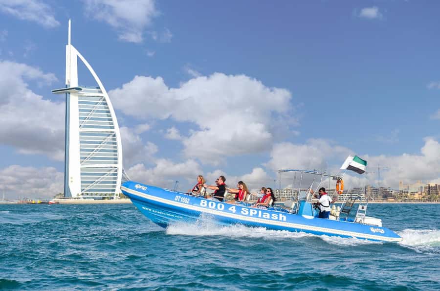Dubai Marina : 1.5-Hour Atlantis Sightseeing Speedboat Tour - Key points before you book