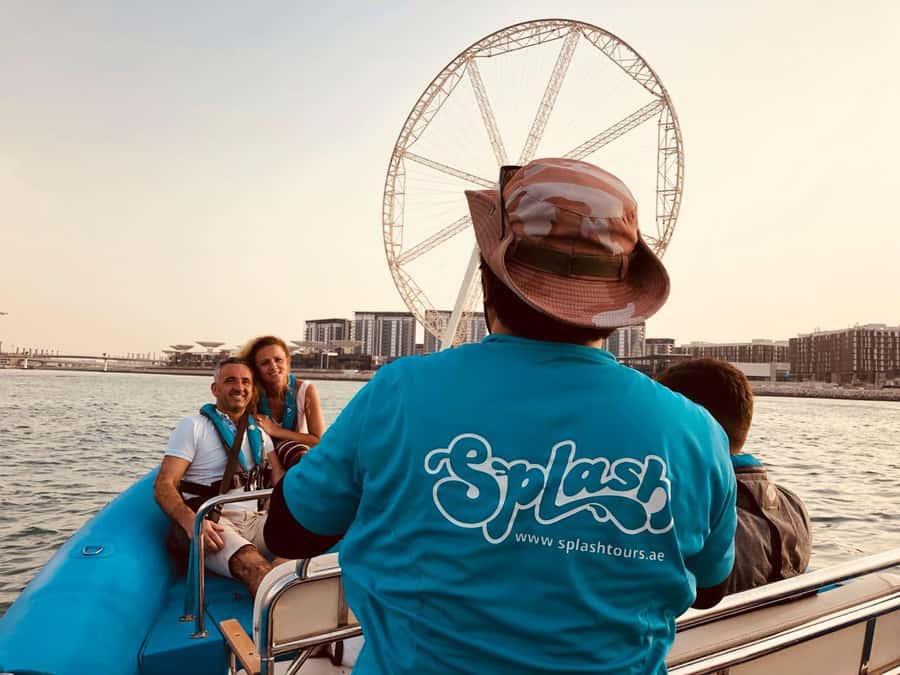 Dubai Marina : 1.5-Hour Atlantis Sightseeing Speedboat Tour - What the boat ride feels like