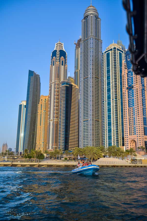 Dubai Marina : 1.5-Hour Atlantis Sightseeing Speedboat Tour - Meeting at Dubai Marina behind Al Rahim Mosque