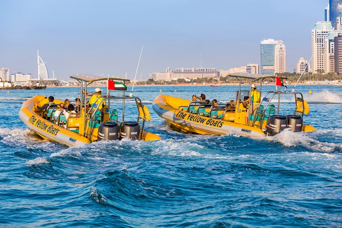 Dubai Marina Guided Sightseeing High-Speed Boat Tour - Bluewaters Island and Ain Dubai