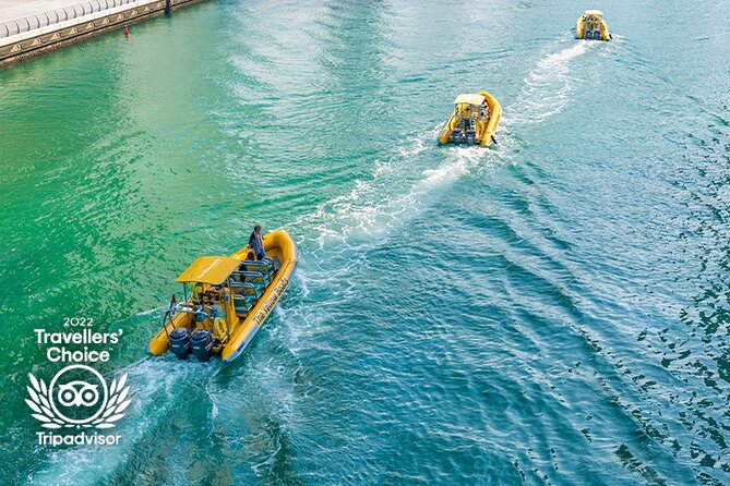 Dubai Marina Guided Sightseeing High-Speed Boat Tour - How fast and physical is the ride?