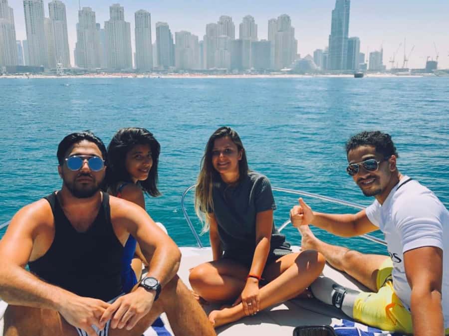 Dubai: Private Sea Escape Cruise - Swim, Tan & Sightsee - One hour, two hours, or three hours?