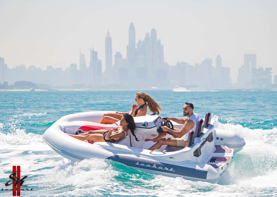 Dubai: Private Self-Drive SeaKart Jet Ski Boat Tour - Driving a SeaKart instead of riding a regular jet ski