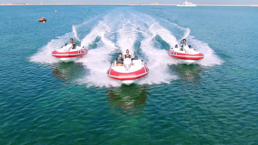 Dubai: Private Self-Drive SeaKart Jet Ski Boat Tour - Starting at Dubai Harbour Yacht Club