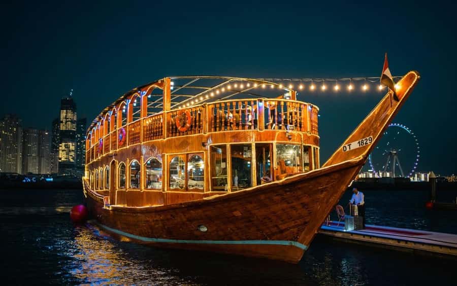 Dubai: Scenic Dhow Cruise with Buffet Dinner and Live Shows - Why the Dubai Creek setting matters