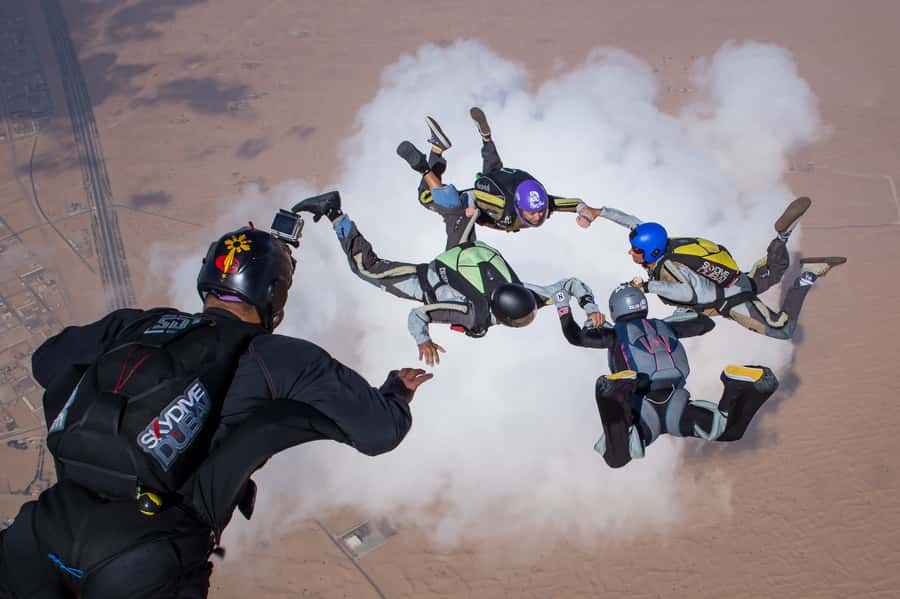 Dubai: Skydive at The Palm with Photos, Video & Yacht Tour - From check-in to the aircraft