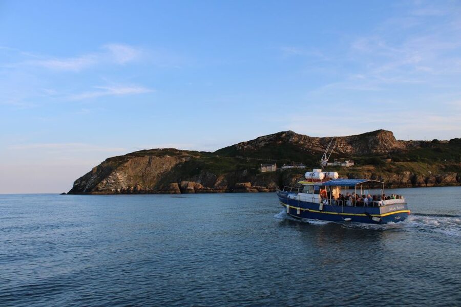 Dublin: Howth Cliffs and Lighthouse Cruise - Howth Cliffs and Balscadden Bay from the sea
