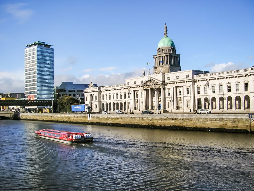 Dublin: River Liffey Sightseeing Cruise - The Ha’penny Bridge And Custom House