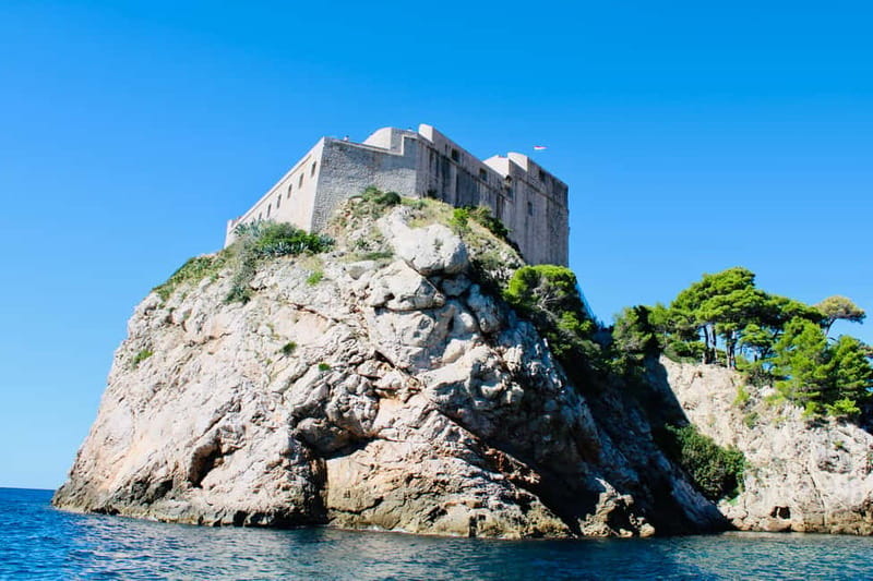 Dubrovnik: Lokrum Island and Betina Cave Boat Tour - St. Jacob Beach: pretty, scenic, and not always easy