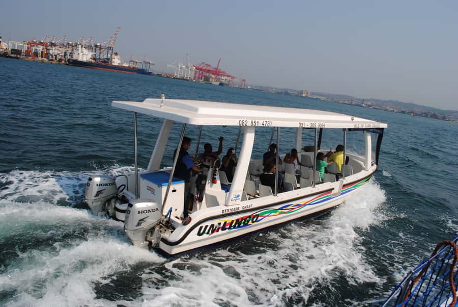 Durban: 1-Hour Boat Cruise from Wilson's Wharf - Leaving the wharf and entering the working port