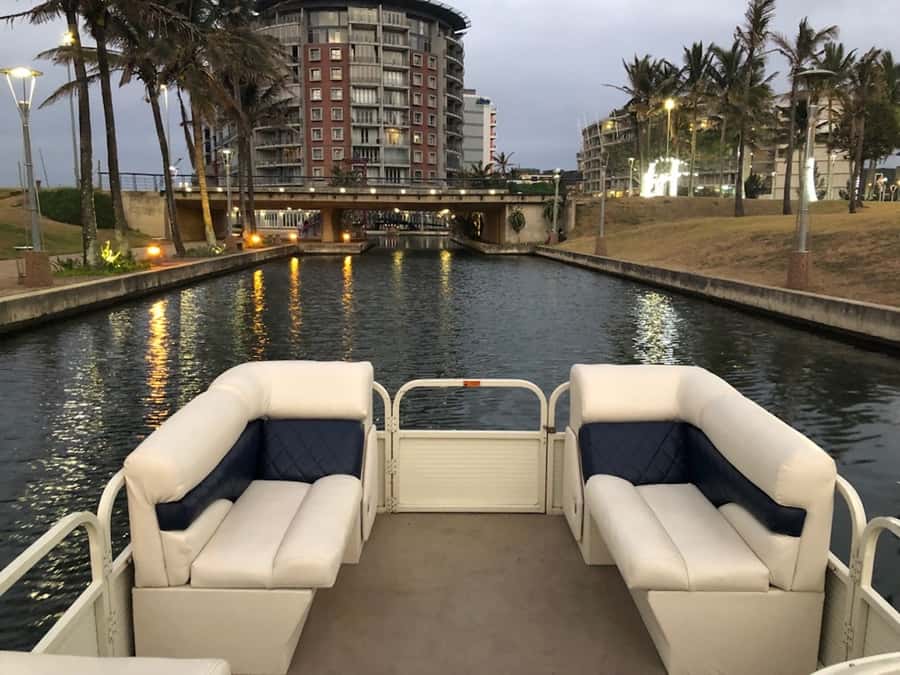 Durban Point Waterfront: Luxury Canal Boat Cruise - A gentle route through Durban Point