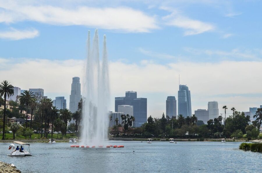Echo Park Lake: Swan Pedal Boat Rental - The best time to ride for views and atmosphere