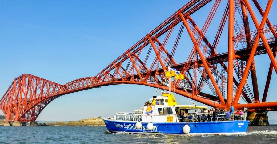 Edinburgh: 'Firth of Forth' Three Bridges Sightseeing Cruise - Leaving South Queensferry for the Firth of Forth