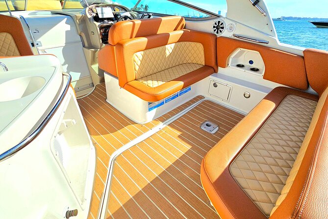 Explore Miami in Style: Private Boat Cruise Tour with Captain - The Miami Heat arena from the water
