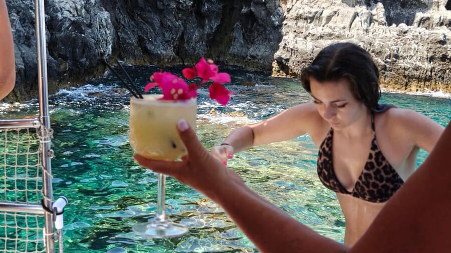 Faliraki: Boat Trip to Afantou Caves, Antony Quinn, Ladiko - Traganou Caves: a gentle first swim