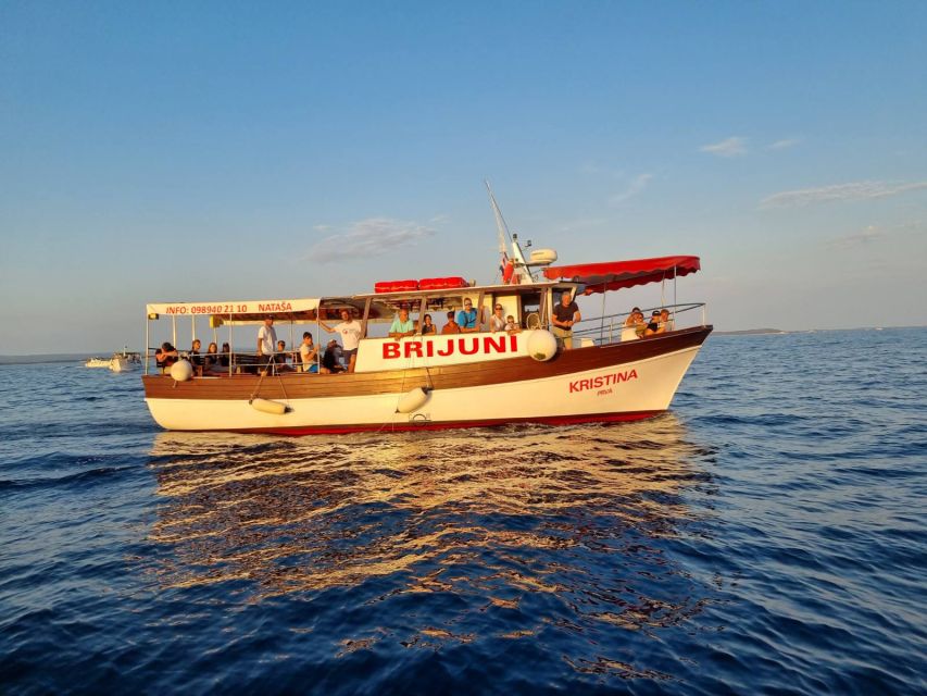 Fazana: Brijuni National Park Scenic Boat Tour & Swimming - Key points to know before boarding