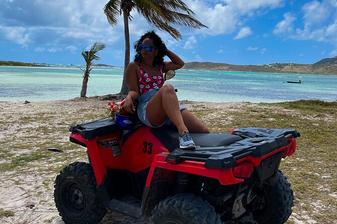 For cruise passengers: Guided ATV Tour of Dutch & French St. Maarten - Iguanas, viewpoints, and photo opportunities