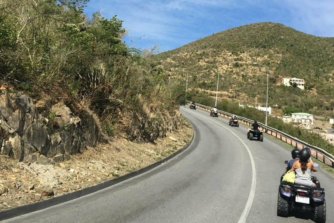 For cruise passengers: Guided ATV Tour of Dutch & French St. Maarten - Meeting the guides and getting ready to ride