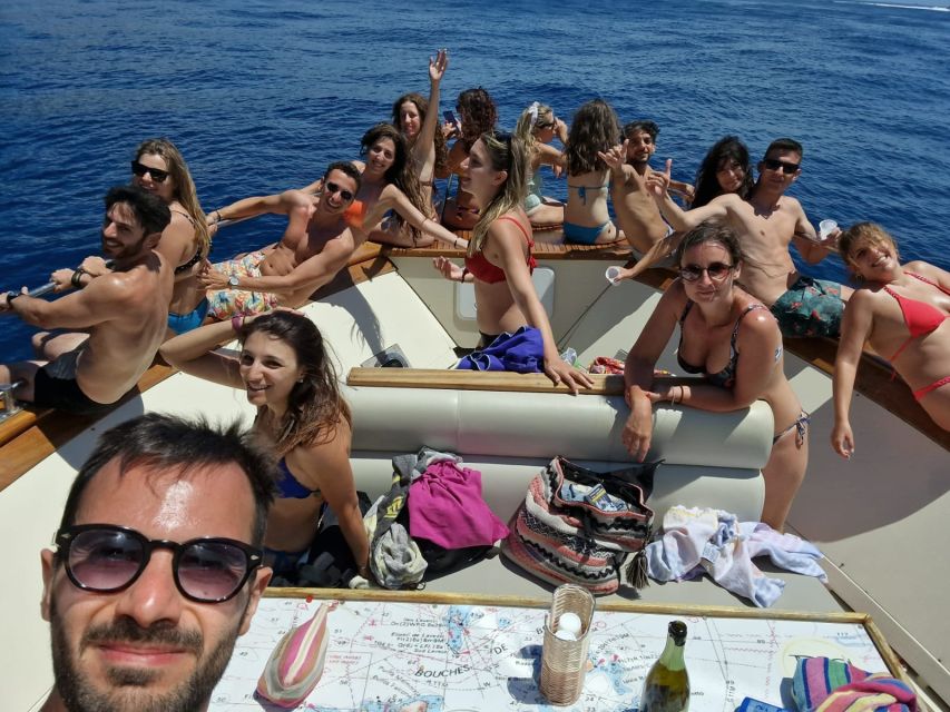 Forio: Ischia Island Boat Tour with Local Lunch and Swimming - The Green Cave and lunch aboard
