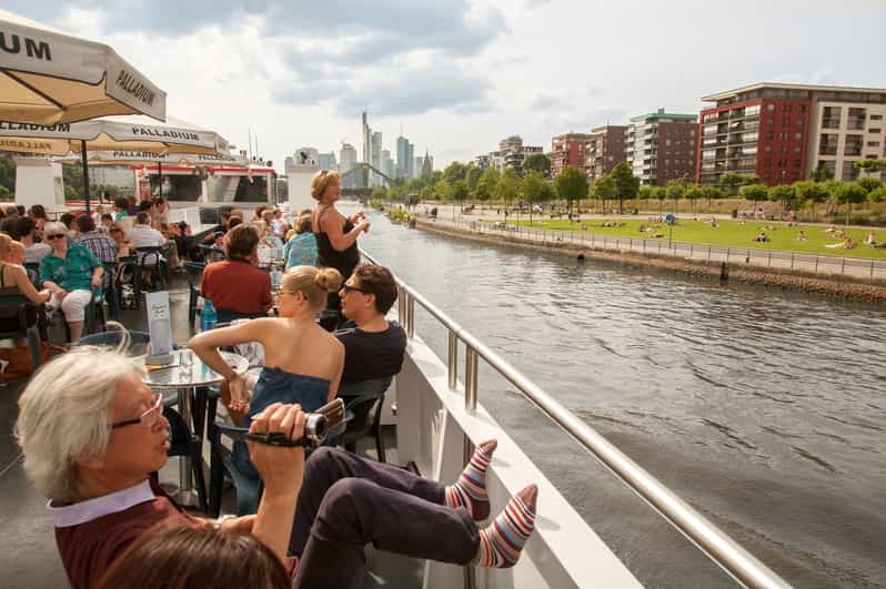Frankfurt: 1-Hour Panorama Boat Cruise on the river Main - Modern Frankfurt From the Main