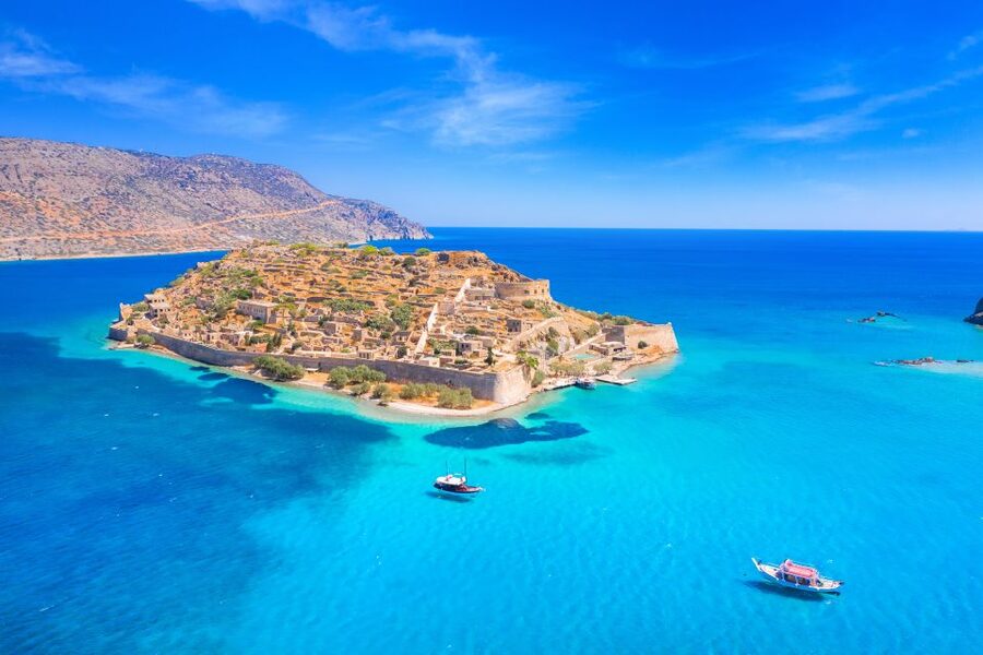 From Ag. Nikolaos: Spinalonga & Kolokytha Cruise with Lunch - Kolokytha Bay for clear water and sun