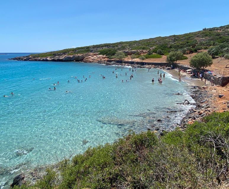 From Ag. Nikolaos: Spinalonga & Kolokytha Cruise with Lunch - What lunch is really like on board