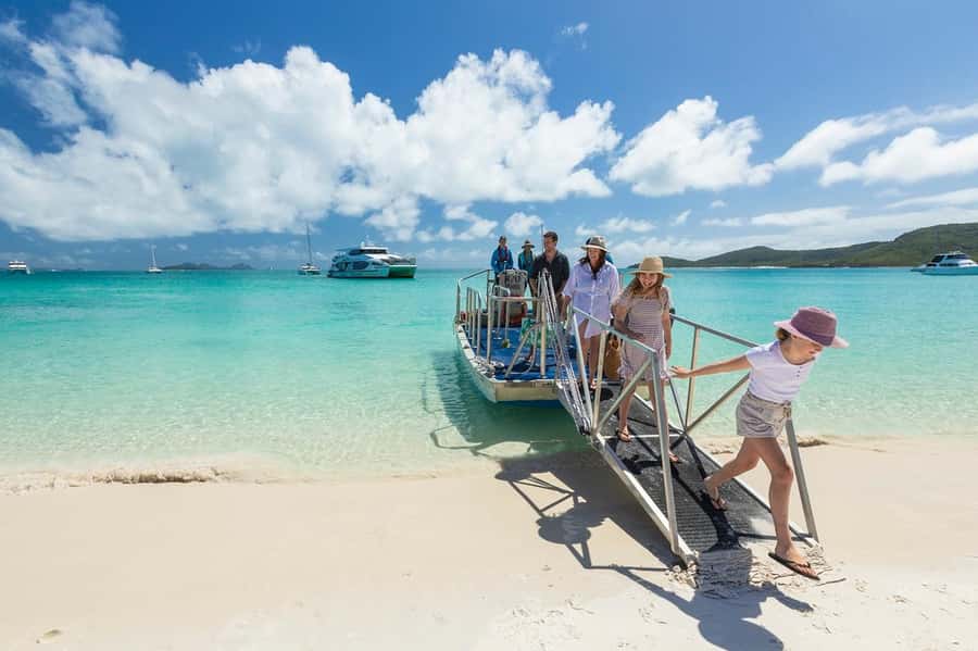 From Airlie: Whitsundays and Whitehaven Half-Day Cruise - Food, drinks, and what to bring