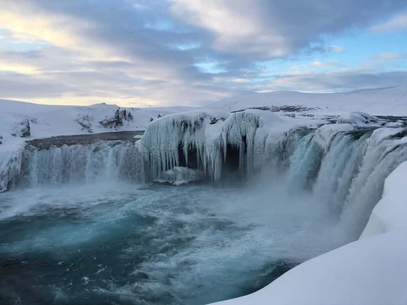 From Akureyri: Lake Mývatn and Godafoss Cruise Ship Day-Trip - Godafoss gives you the first major photo stop