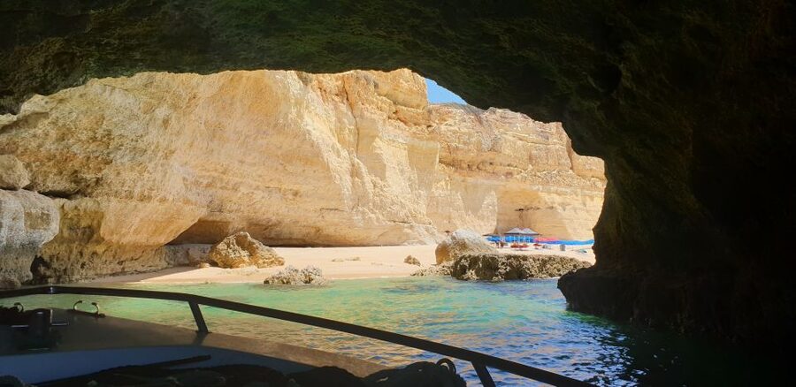 From Armação de Pêra: Benagil Caves and Beaches Boat Tour - Albandeira’s arches and caves