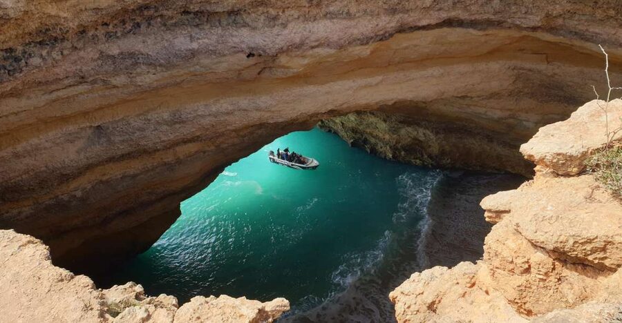 From Armação de Pêra: Benagil Caves and Beaches Boat Tour - Why the small boat makes a difference