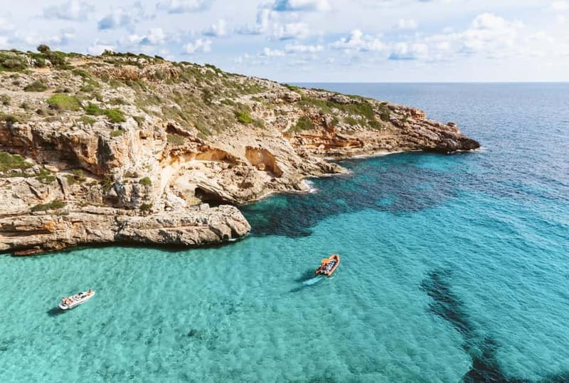From Cala Figuera: Boat Tour to Cala Marmols & Caló de Moro - Cala Màrmols gives the longer trip its purpose