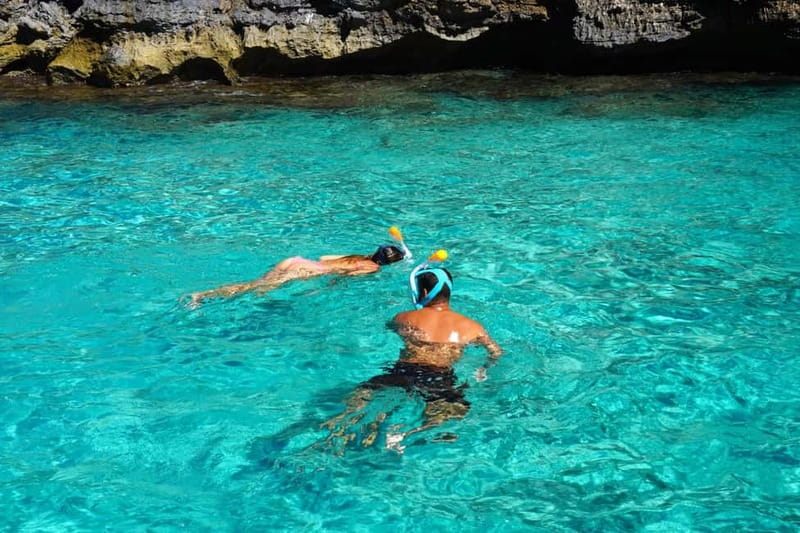 From Cala Figuera: Boat Tour to Cala Marmols & Caló de Moro - What the 40 to 45-minute swim is really like