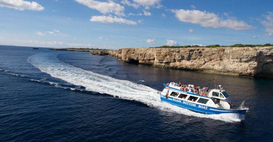 From Cala Galdana: 2-Hour Glass-Bottom Boat Trip - Key points to know