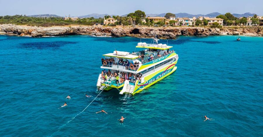 From Cala Millor: East Coast Glass-Bottom Boat Trip - Picking the right route from Cala Millor