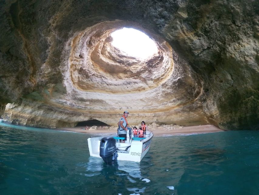 From Carvoeiro: Benagil Caves and Praia da Marinha Boat Trip - Why the small boat matters along the Algarve coast