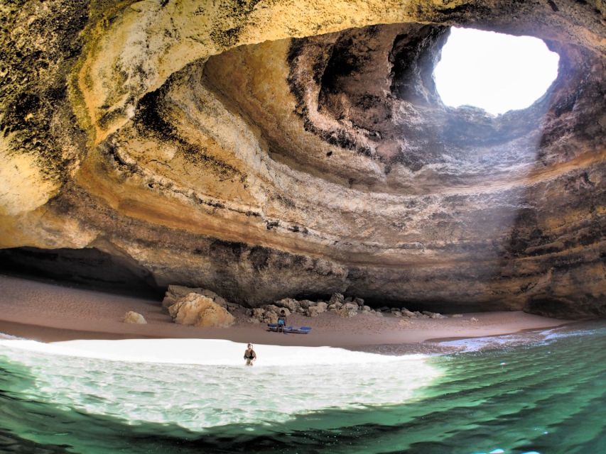 From Carvoeiro: Benagil Caves and Praia da Marinha Boat Trip - Meeting at Carvoeiro beach square
