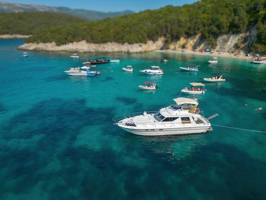 From Corfu: Luxury Yacht Cruise to Paxos and Antipaxos - Starting at Lefkimmi Port at 9:00