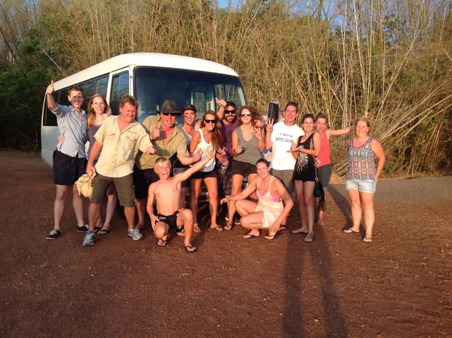 From Darwin: Litchfield Park Tour & Jumping Crocodile Cruise - Florence Falls and the bush picnic
