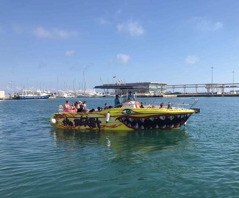 From Denia: Boat Trip to Tallada Cave with Optional Swim - What the catamaran ride feels like