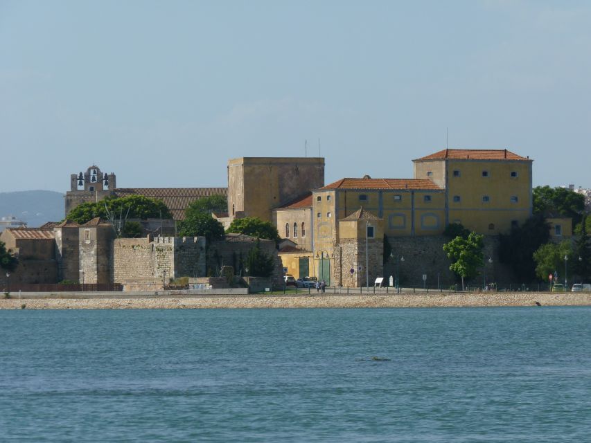 From Faro: 4 Stops, 3 Islands in Ria Formosa Catamaran Tour - Leaving Faro through the park
