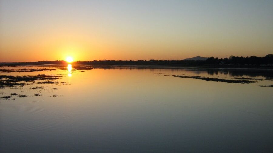 From Faro: Ria Formosa Sunset Boat Trip - The one-hour route, from boat ride to last light