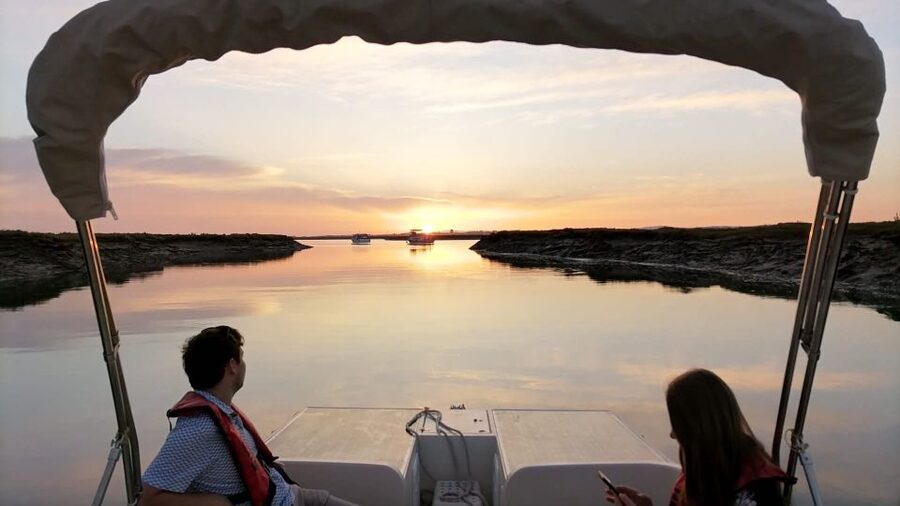 From Faro: Ria Formosa Sunset Boat Trip - The guides shape the experience