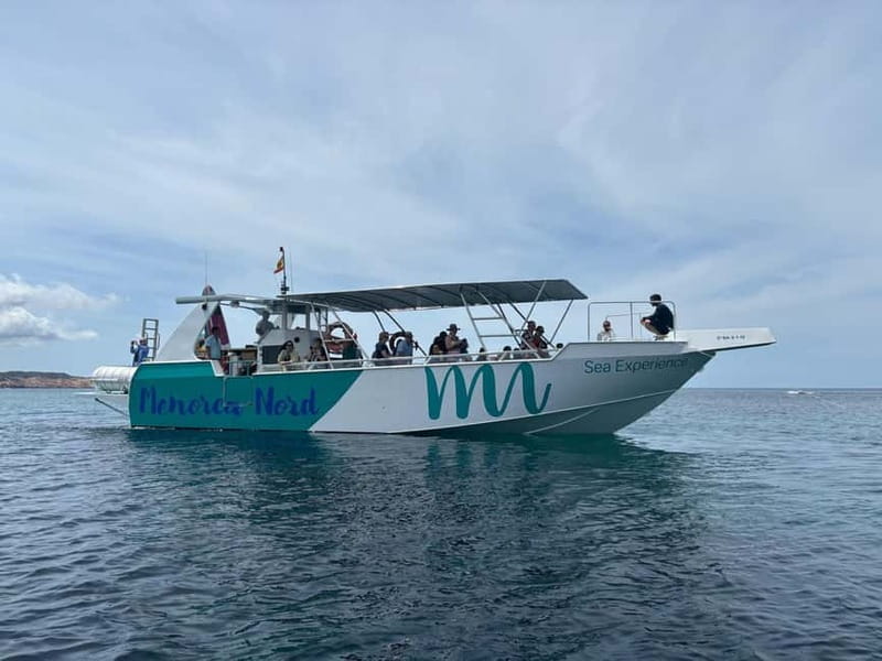 From Fornells: North Coast Beaches Cruise with Swim Stops - Cavalleria Beach, the first swim stop