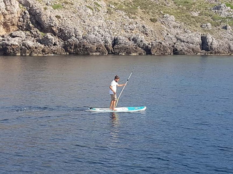 From Fornells: North Coast Beaches Cruise with Swim Stops - Cala Mica and the small-cove scenery