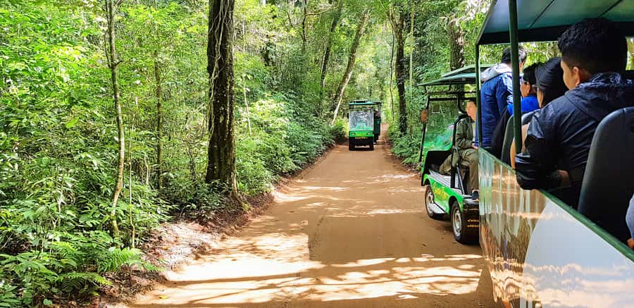 From Foz do Iguazu: Brazil Iguazu Falls & Macuco Safari Boat - The Devil’s Throat viewpoint and the final walk