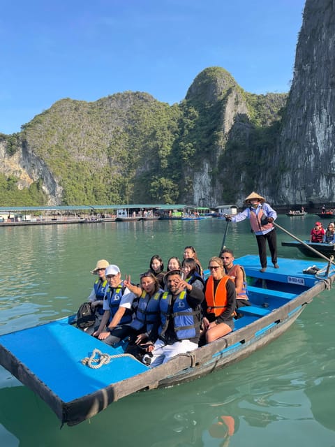 From Hanoi: 2-Day Ha Long Bay Boat Tour - Sunset, spring rolls, and dinner onboard